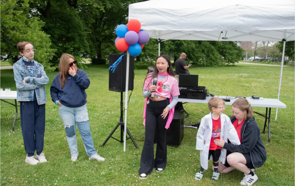 Maia speaks at WFV