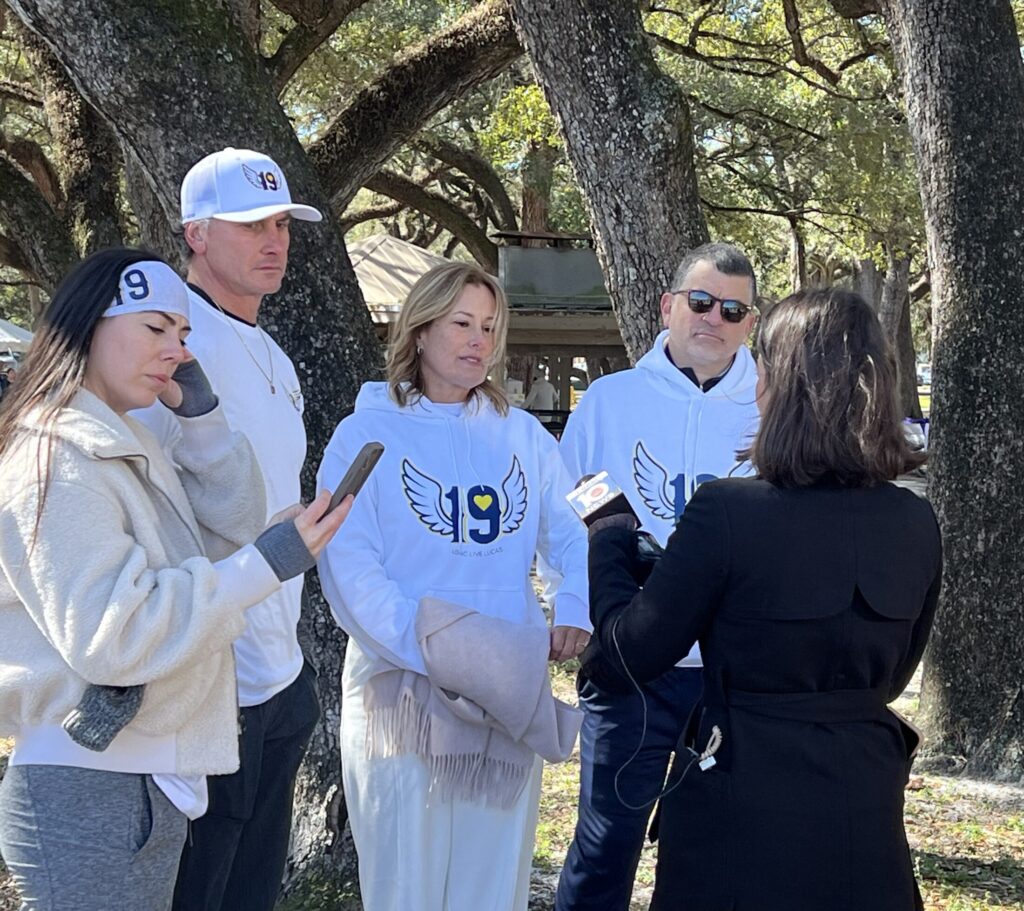 Lucas Osuna's four parents advocate with WPLG-10