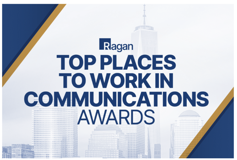 Ragan Communications Awarded the Marfan Foundation a Top Places to Work in Communications Recognition in 2026 for 2025 work. This is the logo for that award.
