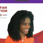 Healthy smiles session of Global Virtual Conference. Dr. Enid Neptune is pictured via Zoom with Marfan logo.